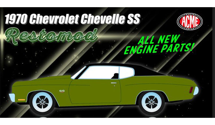 CHEVROLET CHEVELLE SS RESTOMOD 1970 (Automne)