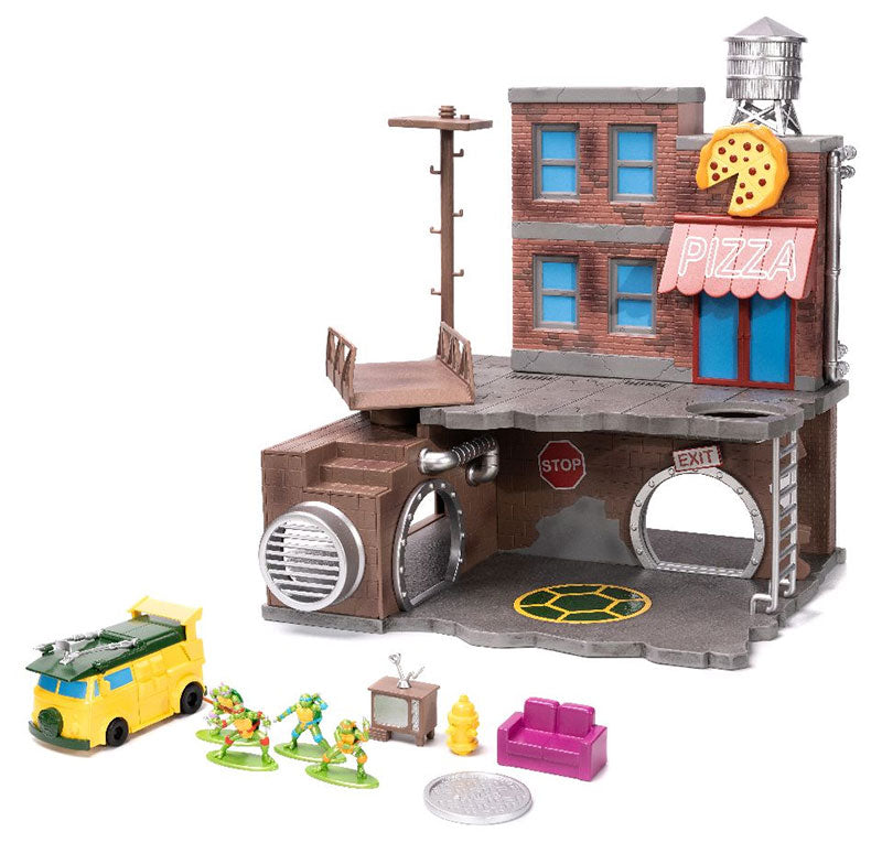 Turtle Lair Nano Scene - Teenage Mutant Ninja Turtles (NANO 1.65")