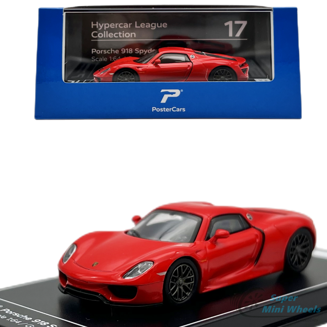 Porsche 918 Spyder Red - Hypercar League Collection 