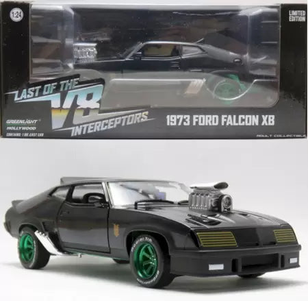 Ford Falcon XB 1973 &quot;Last of the V8 Interceptors&quot; GREEN MACHINE Chase car