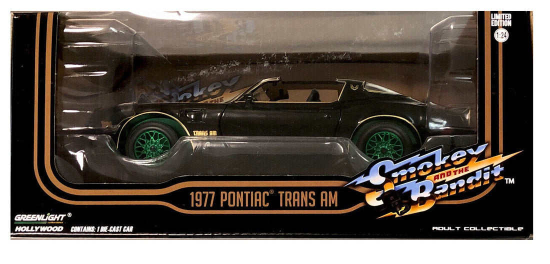 Pontiac Firebird Trans Am 1977 &quot;Bandit&quot; GREEN MACHINE Chase car