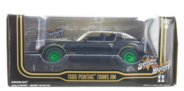 Pontiac Firebird Trans Am 1980 &quot;Smokey and the Bandit II&quot; GREEN MACHINE Chase car