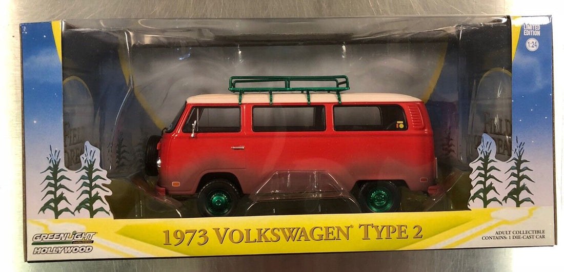 Volkswagen Type 2 1973 &quot;Field of Dreams&quot; GREEN MACHINE Chase car