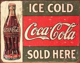 Ice Cold Coca-Cola Sold Here