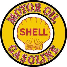 Shell Gas &amp; Oil (Enseigne Ronde)