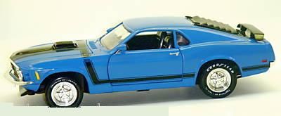 Ford Mustang Boss 302 1970 Shaker Hood