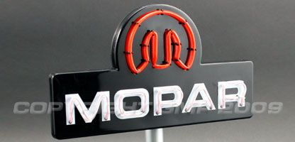 Mopar Light Sign
