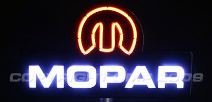 Mopar Light Sign