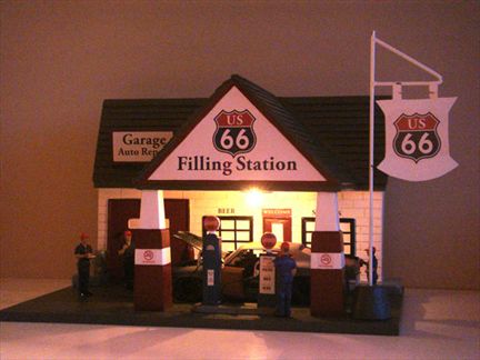 Diorama De Station D&