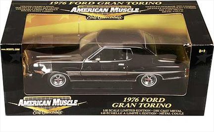 Ford Gran Torino 1976 *Chase Black Chrome*