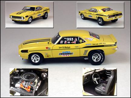 Chevrolet Camaro SS/E Drag Yenko "AUTOGRAPHIÉ" Ed Hedrick