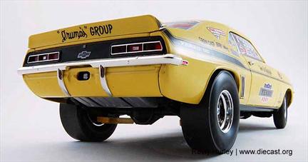 Chevrolet Camaro SS/E Drag Yenko "AUTOGRAPHIÉ" Ed Hedrick