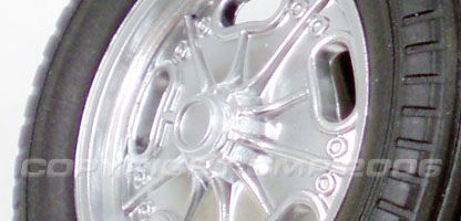 Gasser Wheel and Tire Set 
