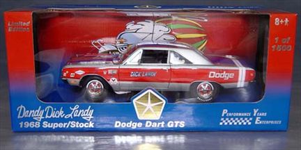 1968 Dodge Dart GTS Dandy Dick Landy Super Stock 1 1/8 (SEE NOTE-VOIR NOTE)