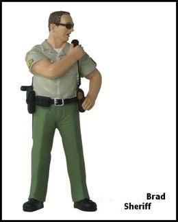 Figurine Brad &quot;Sheriff&quot;