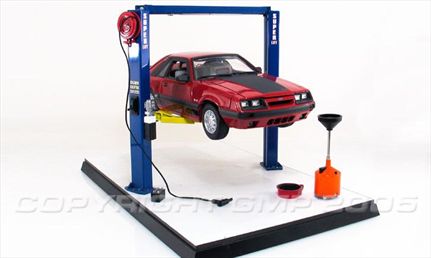 Super Lift 2 Post 1:18 Avec Accessoires