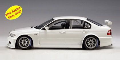 Autoart 1/18 80544 - BMW 320i E46 WTCC 2005 - Andy Priaulx #1 - Miniature Diecast
