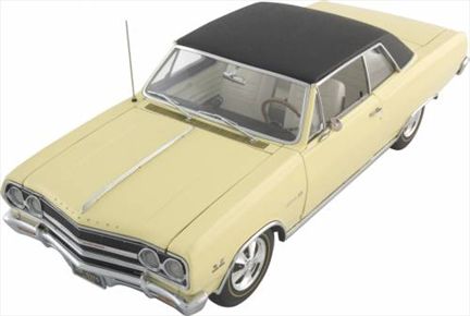 1965 Crocus Yellow Z16 Chevelle White Interior 