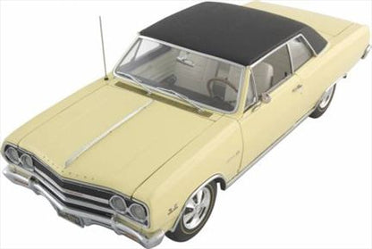 1965 Crocus Yellow Z16 Chevelle White Interior