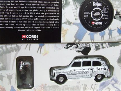 &quot;The Beatles&quot; Newspaper Taxi &amp; Figure