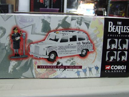 &quot;The Beatles&quot; Newspaper Taxi &amp; Figure