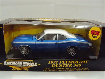 ミニカー AMERICAN MUSCLE 1971 PLYMOUTH DUSTER 340 Plymouth Duster 340 1971 – Nice Car Collection