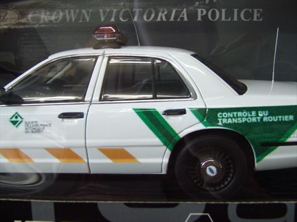 Ford Crown Victoria "SAAQ Controle Du Transport Routier"