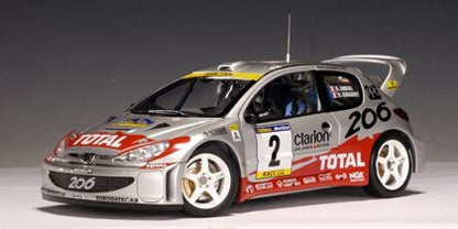 Peugeot 206 WRC - Neste Rally Finland 2002 - Grönholm - Rautiainen Peugeot 206 WRC - Neste Rally Finland 2002 - Grönholm - Rautiainen