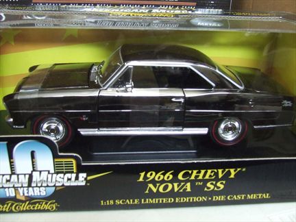 Chevrolet Nova SS 1966 (Black Chrome)