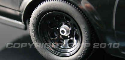 Cragar Black "Soft 8"  15" Wheel &amp; Tire Set  