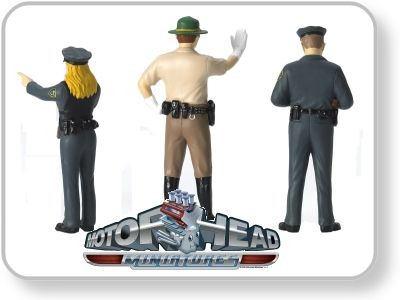 Ensemble de 3 Figurines De Police (Sécurité)