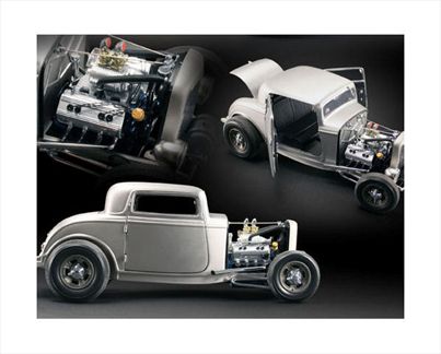 Ford 3 Window 1932 Real Steel Series 