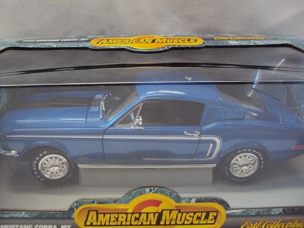 1968 Ford Mustang Cobra Jet Acapulco Blue