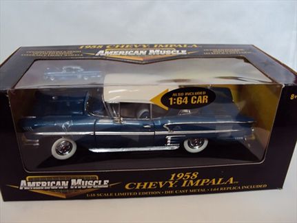 Chevrolet Impala 1958 (Avec 1:64 inclus) *vior note