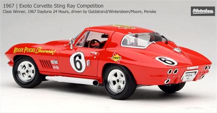 1967 Exoto Corvette Sting Ray Competition *voir note