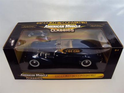 Cord 812 Convertible 1937 (Inclus aussi une réplique 1:64)