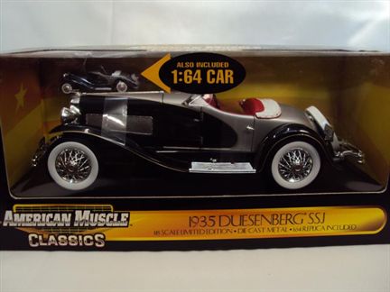 Duesenberg SSJ 1935 (Inclus aussi réplique 1:64)
