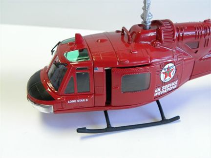 Helicoptere Huey Iroquois &quot;Texaco&quot; Texas Pipeline