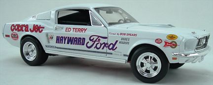 1968 1/2 Hayward Ford / ED TERRY Cobra Jet drag car (1 Left)