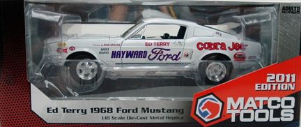 1968 1/2 Hayward Ford / ED TERRY Cobra Jet drag car (1 Left)