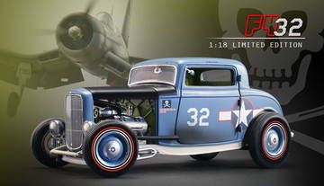 Ford 1932 Highboy Roadster U.S.Navy F4U Corsair Coupe