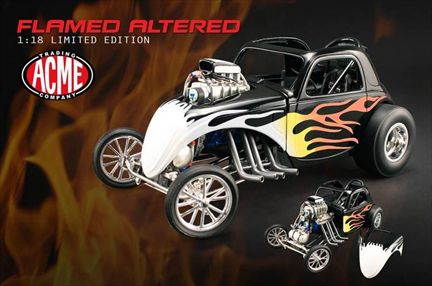 Fiat Topolino Flamed Altered