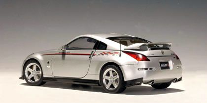 ミニカー AUTO ART NISMO FAIRLADY Z S-tune AUTOart 1:18 Nissan Fairlady Z (Z33) Nismo S-Tune (silver