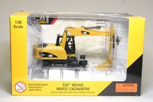 Norscot 1/50 CAT M316D Wheel Excavator 